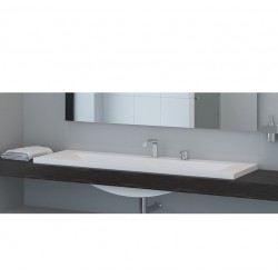 Vannas istabas izlietne Vispool Q-1400 140x50 cm, balta