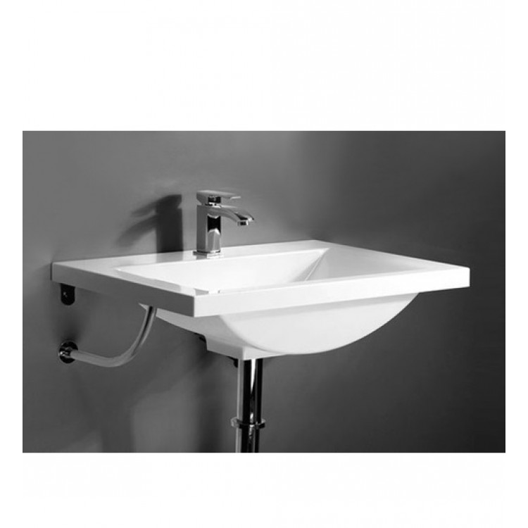 Vannas istabas izlietne Vispool Q-700 70x50 cm, balta