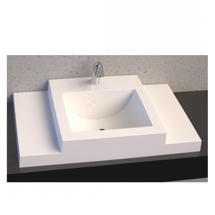 Vannas istabas izlietne Vispool Q-900 90x54 cm, balta