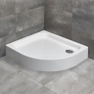 Dušas paliktnis asimetrisks Radaway SIROS E Compact 90x80cm L