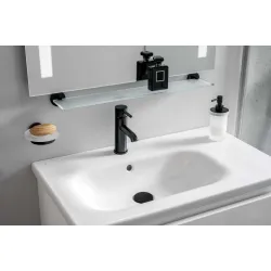 Izlietnes maisītājs JIKA Mio Style, melns matēts