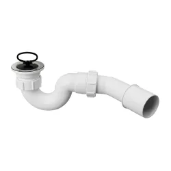 Dušas sifons McAlpine D50, hroms HC25-POL