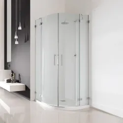 Asimetriska dušas kabīne Radaway Euphoria PDD 80x100 cm