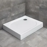 Dušas paliktnis taisnstūra Radaway DELOS D 100x75 R, balts