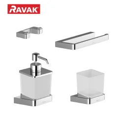 Aksesuāru komplekts RAVAK 10°, hroms Set-20
