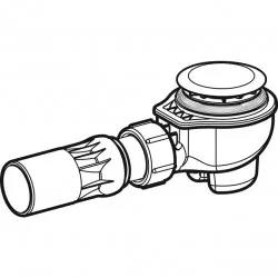 Dušas sifons Geberit d52, 150.681.21.1
