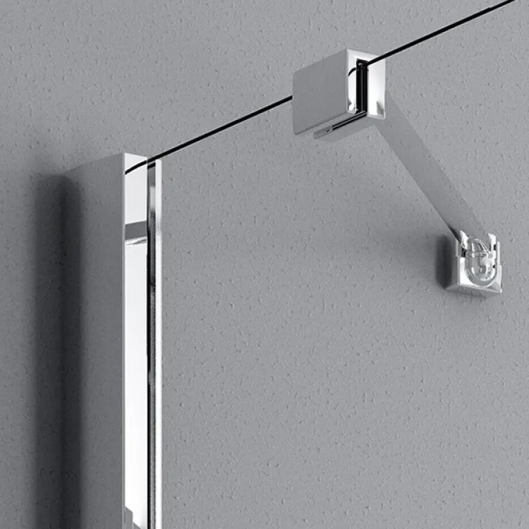 Asimetriska dušas kabīne Radaway Fuenta New PDD 80x100 cm