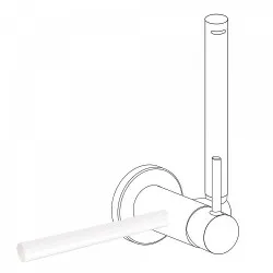 Dvieļu turētajs TRES 180mm, 03412401BM