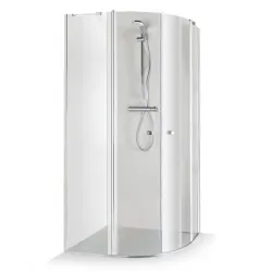 Dušas stūris pusapaļš Baltijos Brasta SONATA 100x100cm