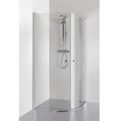 Dušas stūris pusapaļš Baltijos Brasta KATARINA 80x80cm