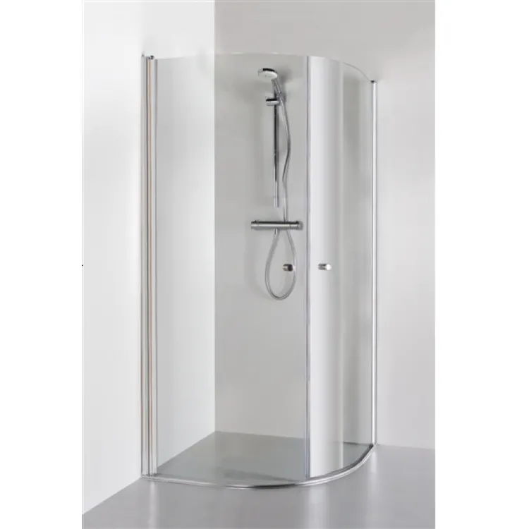 Dušas stūris pusapaļš Baltijos Brasta KATARINA 80x80cm